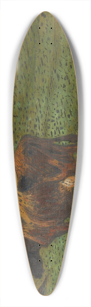 Nils Kreuger - Evening 39.3 inch art pintail longboard deck