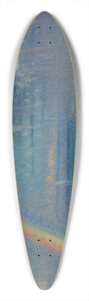 Nils Kreuger - Rainbow 39.3 inch art pintail longboard deck