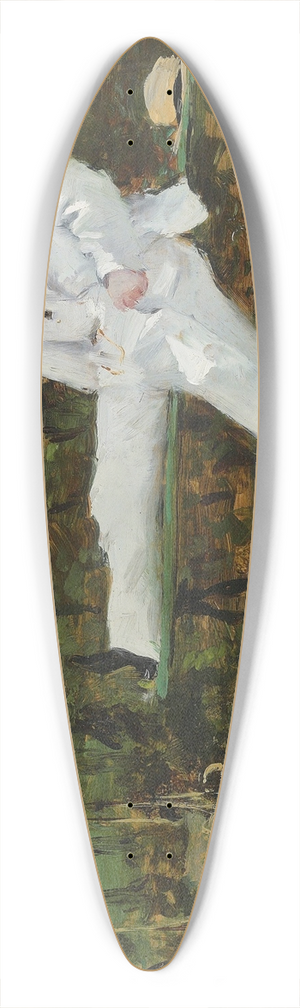 Norbert Goeneutte - Dans le jardin 39.3 inch art pintail longboard deck