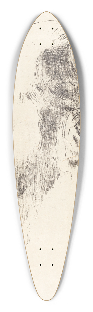 Odilon Redon - Edouard Vuillard 39.3 inch art pintail longboard deck