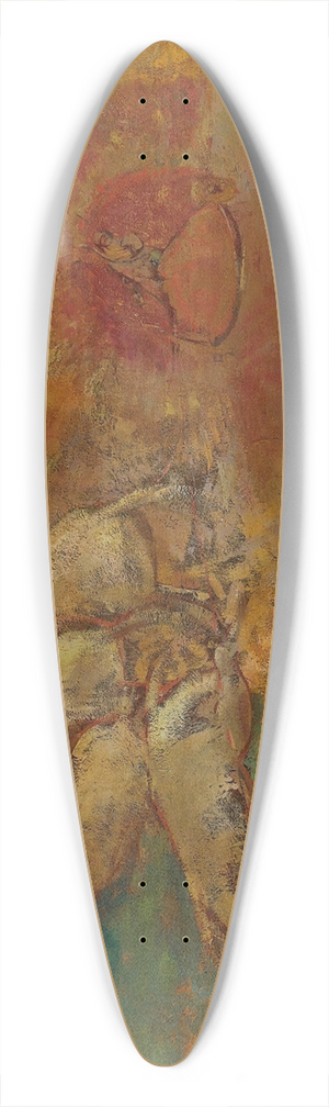 Odilon Redon - Le Char Dapollon Et Le Dragon 39.3 inch art pintail longboard deck
