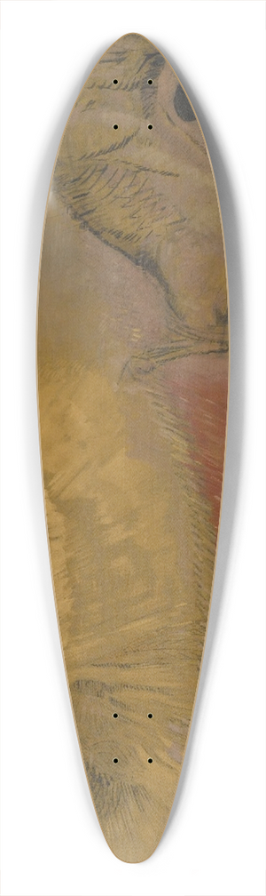 Odilon Redon - Le monde des chimres 39.3 inch art pintail longboard deck