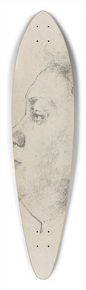 Odilon Redon - Mlle. Juliette Dodu 39.3 inch art pintail longboard deck