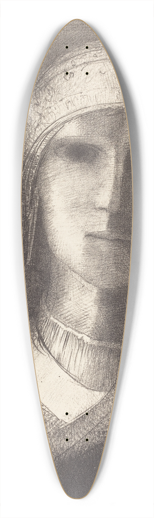 Odilon Redon - Parsifal 39.3 inch art pintail longboard deck