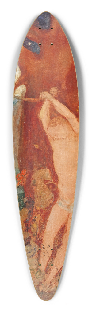 Odilon Redon - Saint Sbastien 39.3 inch art pintail longboard deck
