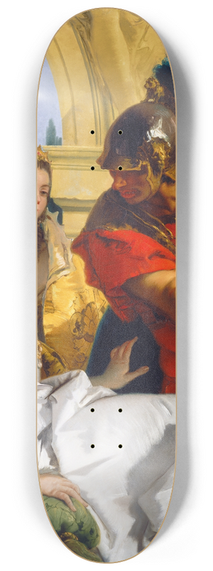 Giovanni Battista Tiepolo - Scene from Ancient History 8.25 inch art skate deck