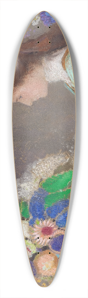 Odilon Redon - Violette Heymann 39.3 inch art pintail longboard deck