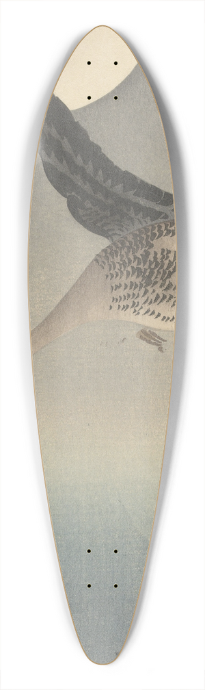 Ohara Koson - Goose 39.3 inch art pintail longboard deck