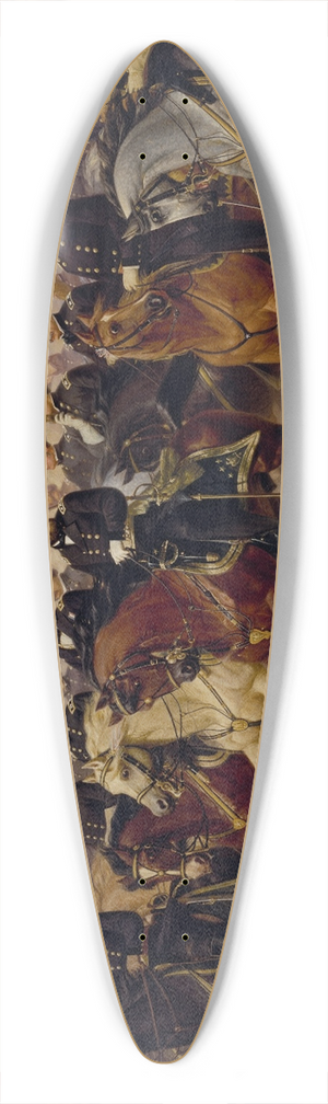 Ole Peter Hansen Balling - Grant and His Generals 39.3 inch art pintail longboard deck