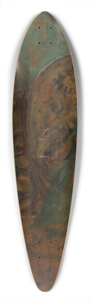 Olga Boznanska - Still Life 39.3 inch art pintail longboard deck