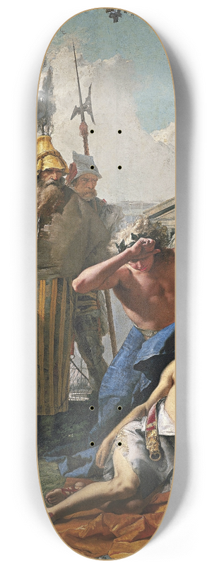 Giovanni Battista Tiepolo - The Death Of Hyacinthus 8.25 inch art skate deck