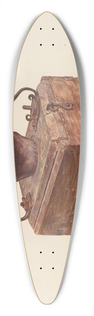 Orrie McCombs - Coffee Grinder 39.3 inch art pintail longboard deck