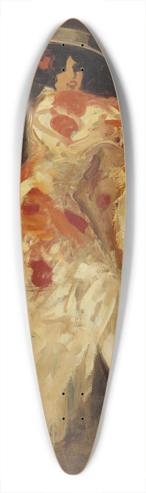 Oscar Parviainen - Spanish Dancer (Tango) 39.3 inch art pintail longboard deck