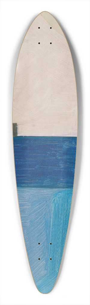 Oskar Schlemmer - Half-Length Figure Turned to the Left 39.3 inch art pintail longboard deck