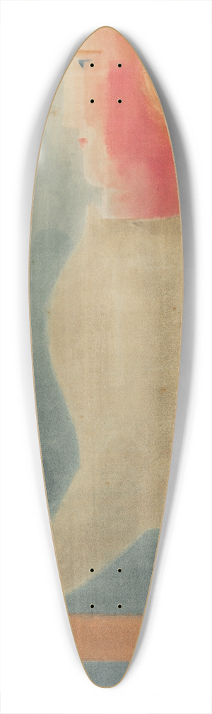 Oskar Schlemmer - Sitzende nach links 39.3 inch art pintail longboard deck