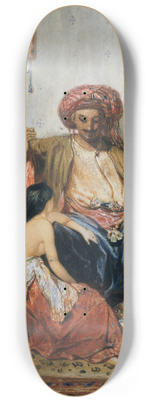 Alexandre-Gabriel Decamps - The Favourite of the Pasha 8.25 inch art skate deck
