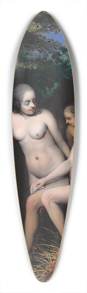 Ottmar Elliger - Nymphs at the Edge of a Forest 39.3 inch art pintail longboard deck
