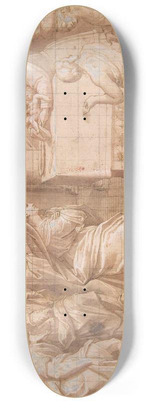Giovanni Battista Trotti - The Circumcision of Jesus 8.25 inch art skate deck Giovanni Battista Trotti - The Circumcision of Jesus 8.25 inch art skate deck