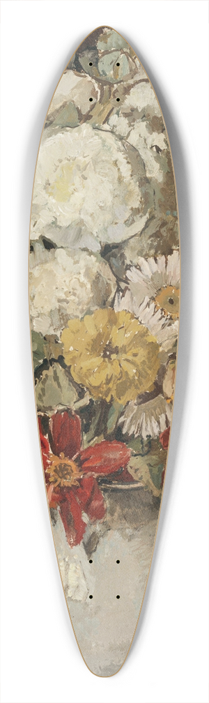 Otto Miller-Diflo - Blumenstrau 39.3 inch art pintail longboard deck