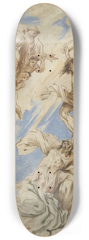 Giovanni Benedetto Castiglione - Christ on the Cross 8.25 inch art skate deck Giovanni Benedetto Castiglione - Christ on the Cross 8.25 inch art skate deck