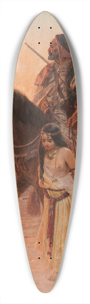 Otto Pilny - A Caravan 39.3 inch art pintail longboard deck