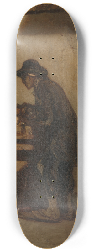 Alexandre-Gabriel Decamps - The scissors sharpener 8.25 inch art skate deck