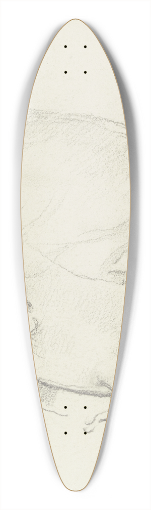 Otto Scholderer - Luise Scholderer im Profil nach rechts 39.3 inch art pintail longboard deck