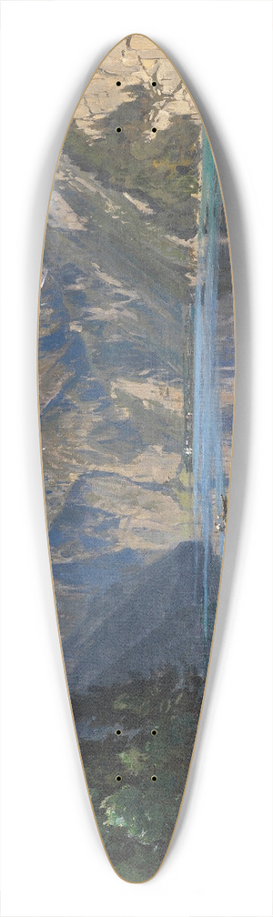 Otto Strtzel - Der Knigssee 39.3 inch art pintail longboard deck