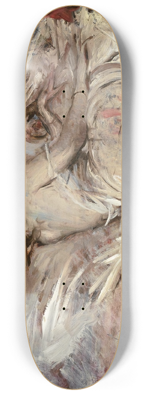 Giovanni Boldini - In the Artists Studio 8.25 inch art skate deck
