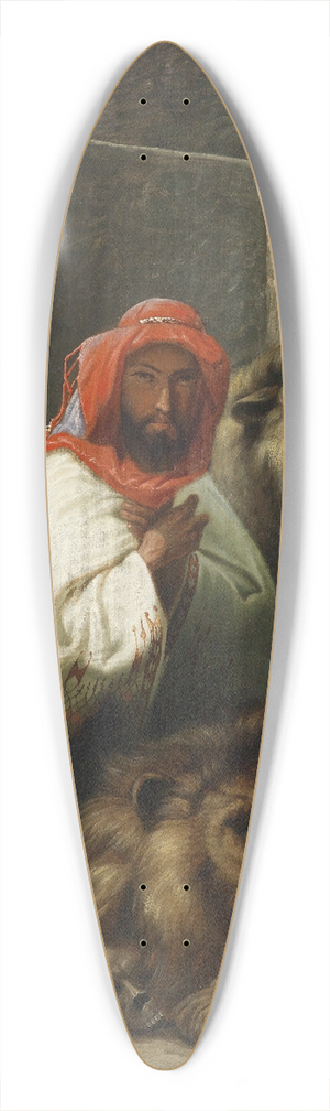 Pal Bhm - Der Lwenbndiger 39.3 inch art pintail longboard deck
