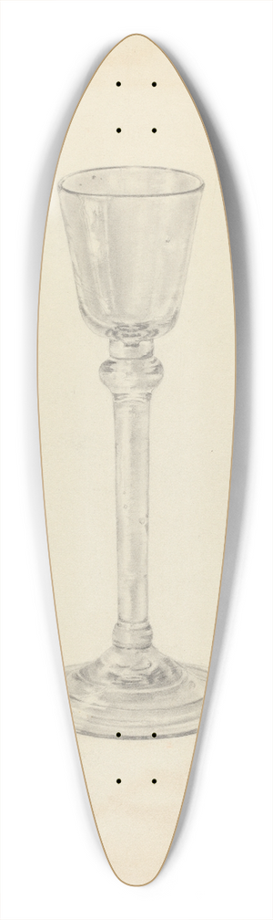 Palmyra Pimentel - Wine Glass 39.3 inch art pintail longboard deck