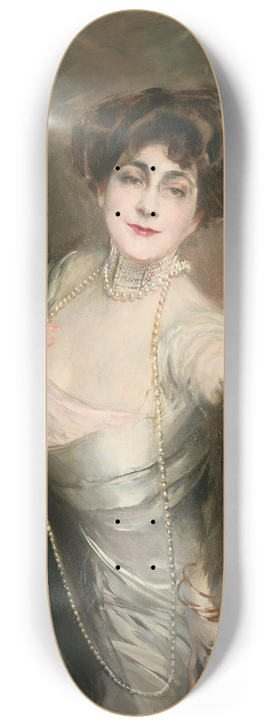 Giovanni Boldini - Portrait Of Diaz Albertini 8.25 inch art skate deck