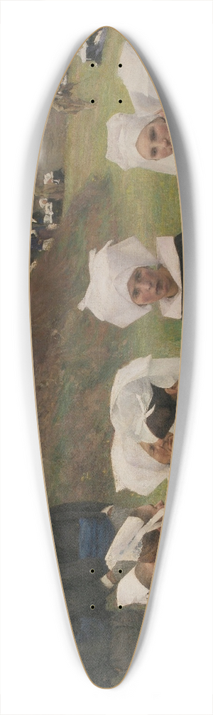 Pascal-Adolphe-Jean Dagnan-Bouveret - Breton Women at a Pardon 39.3 inch art pintail longboard deck