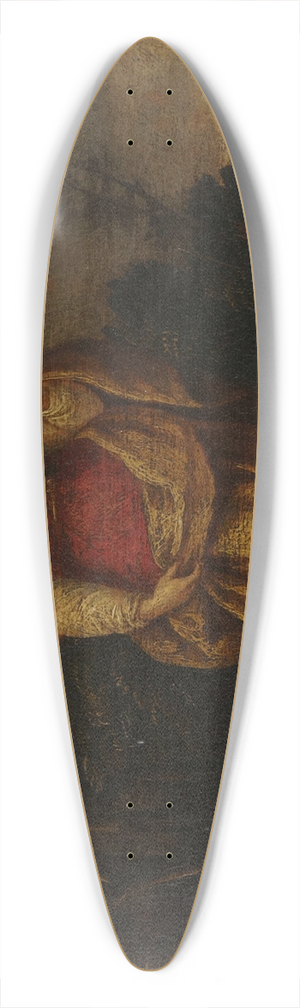 Pasquale Ottino - Saint Lucy 39.3 inch art pintail longboard deck