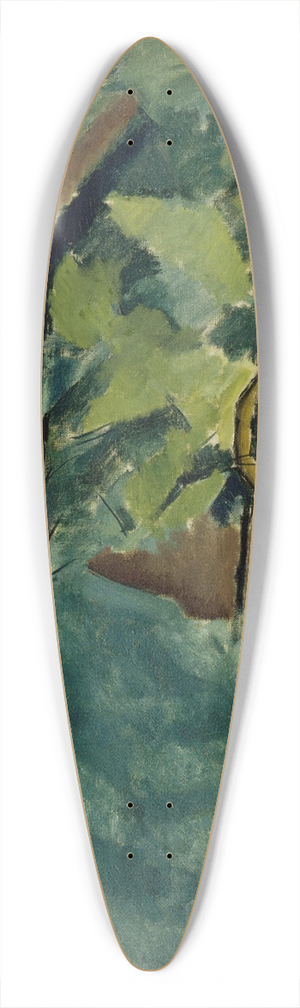 Patrick Henry Bruce - Landscape 39.3 inch art pintail longboard deck