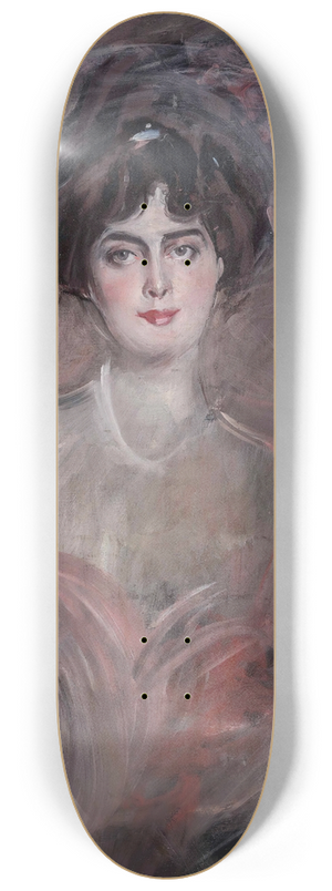 Giovanni Boldini - Ritratto di Mademoiselle Emilienne Le Roy 8.25 inch art skate deck