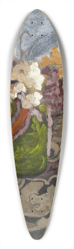 Paula Modersohn-Becker - Still Life with Green Vase 39.3 inch art pintail longboard deck