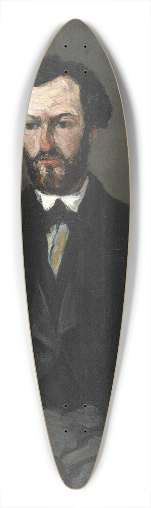 Paul Czanne - Antony Valabrgue 39.3 inch art pintail longboard deck