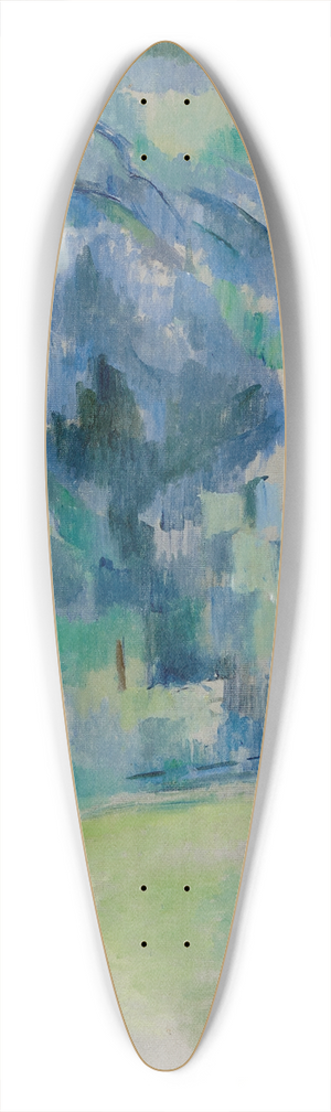 Paul Czanne - Le matin en Provence (Morning in Provence) 39.3 inch art pintail longboard deck