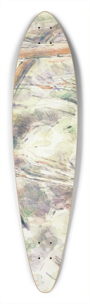 Paul Czanne - Le Pont des Trois Sautets 39.3 inch art pintail longboard deck