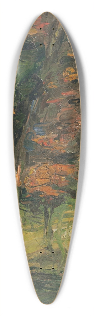 Paul Czanne - Paysage 39.3 inch art pintail longboard deck