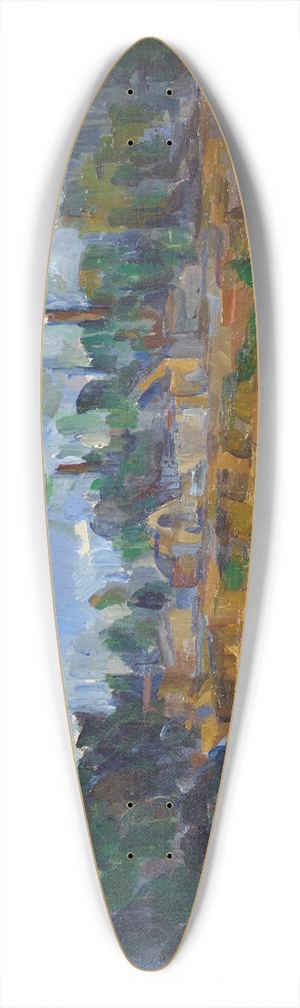Paul Czanne - Riverside 39.3 inch art pintail longboard deck