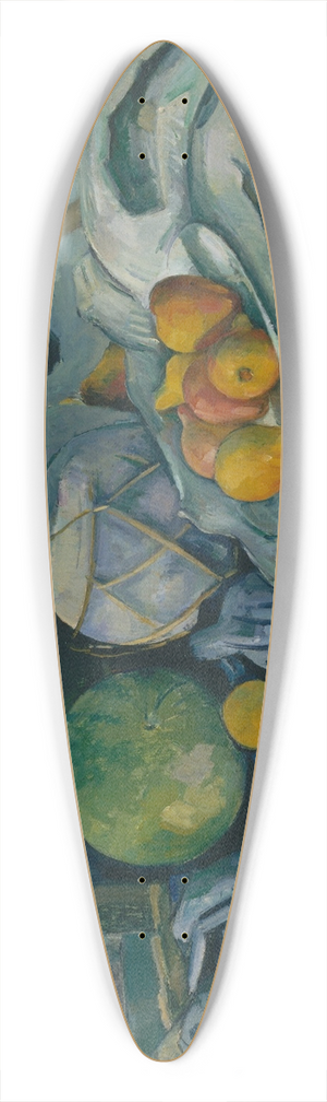 Paul Czanne - Still Life with a Ginger Jar and Eggplants 39.3 inch art pintail longboard deck