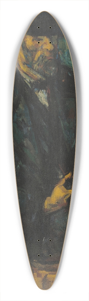 Paul Czanne - The Gardener Vallier 39.3 inch art pintail longboard deck
