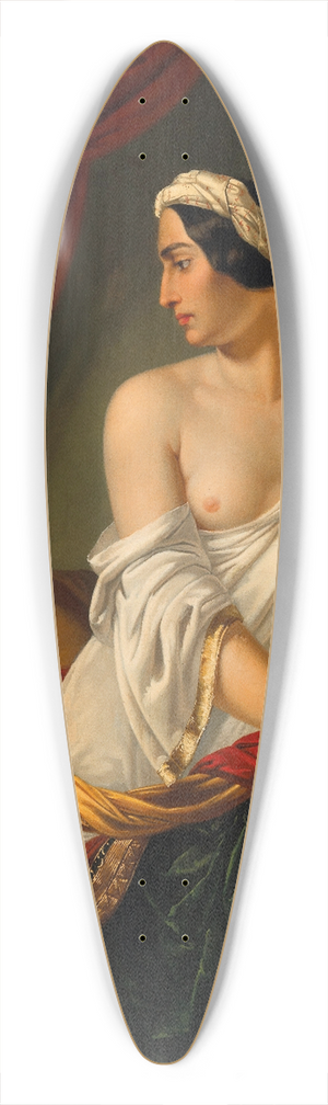 Paul Emil Jacobs - Judith and Holofernes 39.3 inch art pintail longboard deck