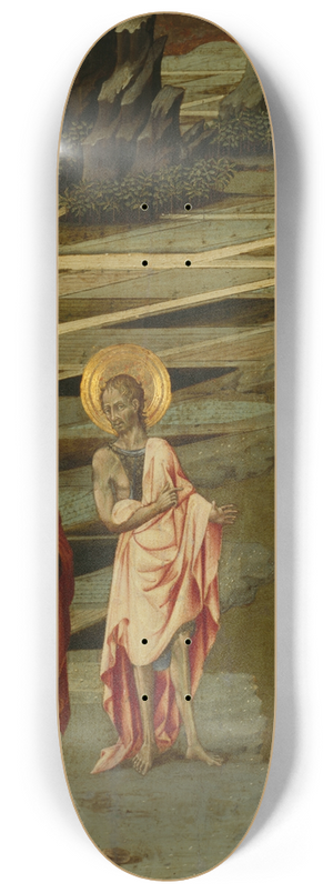 Giovanni di Paolo - Ecce Agnus Dei 8.25 inch art skate deck