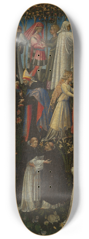 Giovanni di Paolo - Paradise 8.25 inch art skate deck Giovanni di Paolo - Paradise 8.25 inch art skate deck