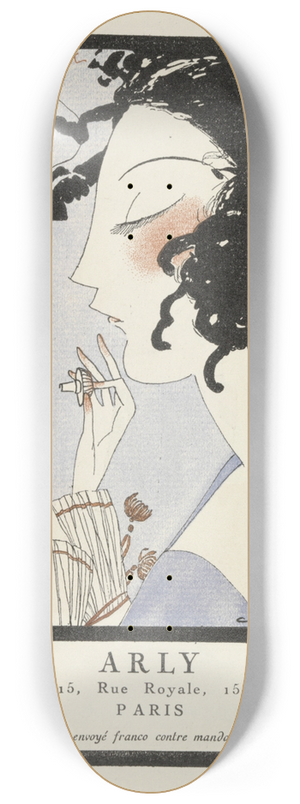 Alexandre Jacovleff - Arly 8.25 inch art skate deck Alexandre Jacovleff - Arly 8.25 inch art skate deck