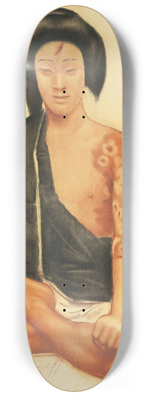 Alexandre Jacovleff - Benten Kozo Kikunosuke 8.25 inch art skate deck Alexandre Jacovleff - Benten Kozo Kikunosuke 8.25 inch art skate deck