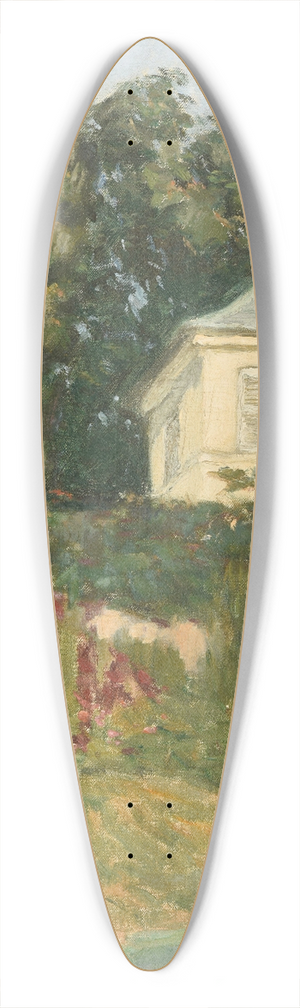 Paul Jamot - Les Terrasses de Bivres 39.3 inch art pintail longboard deck